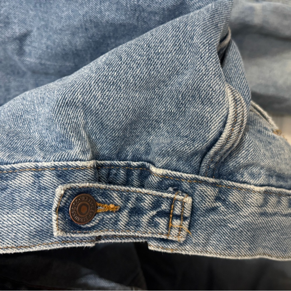 Vintage Levi’s 70507-4890 Denim Trucker Jacket Made in USA Size Large - Picture 9 of 16